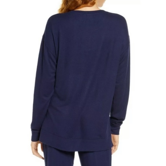 BP. Cozy Navy Snowflake Fair isle Pullover - Picture 2 of 8